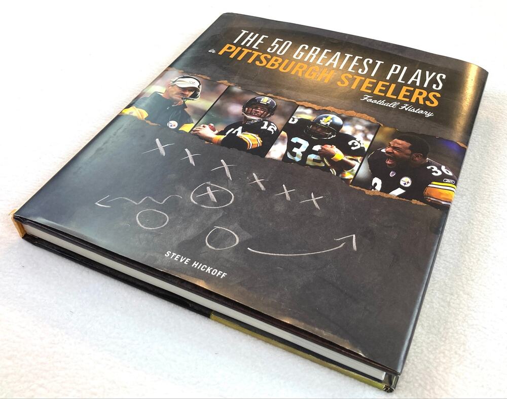 50 Greatest Plays Pittsburgh Steelers History Steve Hickoff 2008 9781600781056